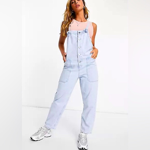 MANGO Denim Overalls - Picture 5 of 15